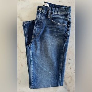 Moussy Vintage Denim Tamworth Skinny High Waisted in Dark Blue, Size 27 ✨NWOT✨